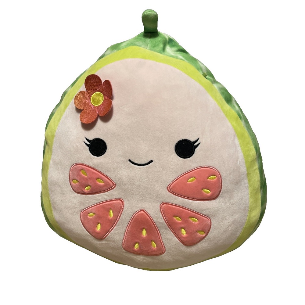 Squishmallow "Lena The Guava" 20" Kellytoy Soft Plush